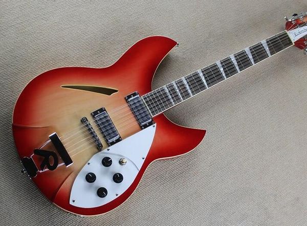 

model360 / 12 12-струнная электрогитара мульти-струнный пол полая красная бесплатная доставка