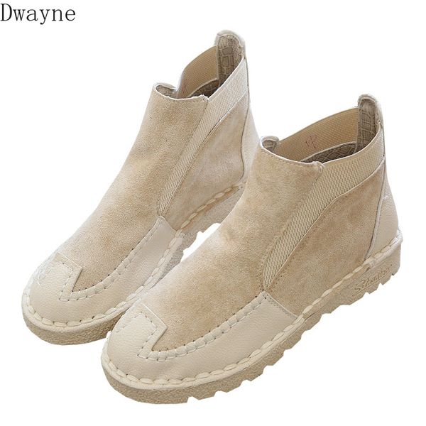 

mori girl literary women's shoes 2020 new handmade soft bottom short boots retro british style ladies ankle boots, Black