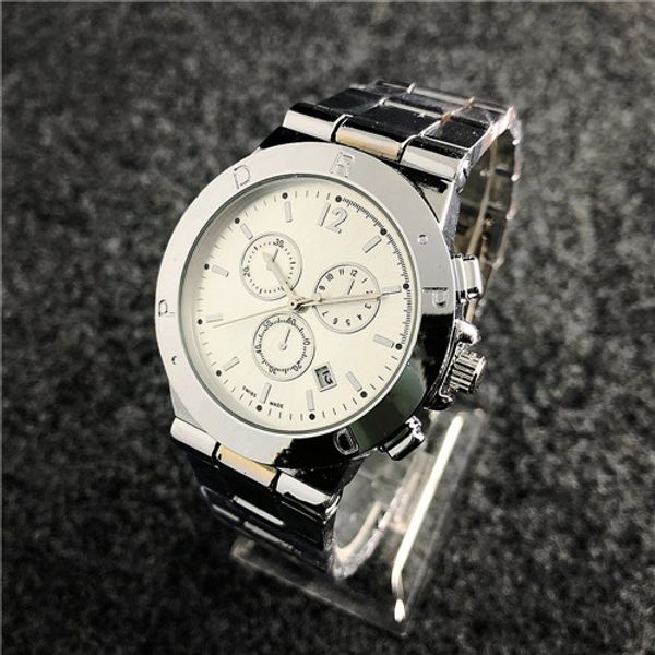 

2020 selling burst luxury mens watches rose alloy fashion simple montre de luxe, Slivery;black