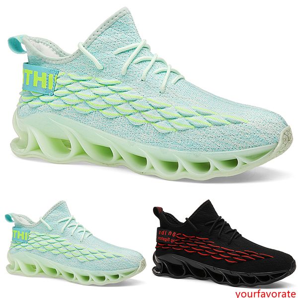 

brand10 sale light green yellow gold black red gray cushion young men boy running shoes low cut designer trainers sports sneaker