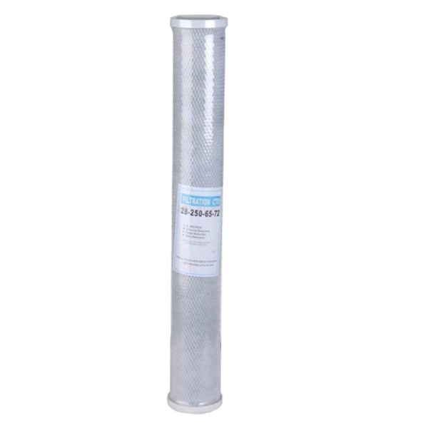 

replacement activated carbon 20 inch water filter reduce chlorine whole house cto