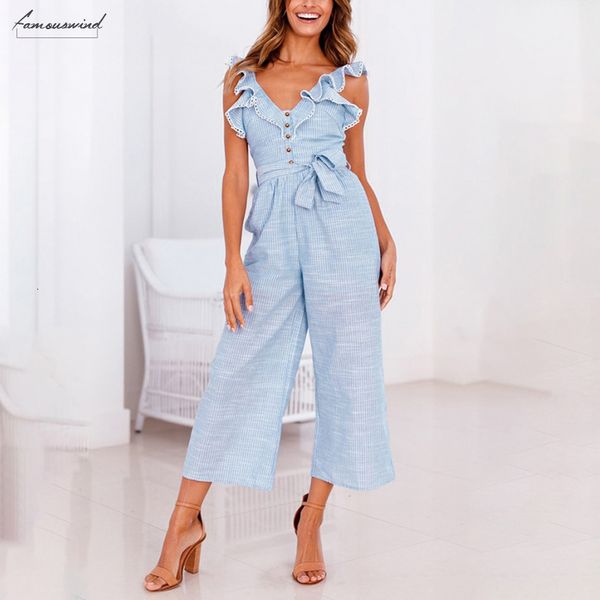 

casual ruffled jumpsuit cotton linen women summer sleeveless button jumpsuit playsuit wide leg overalls jumpsuit cotton blend long, Black;white