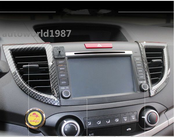 Interior For Honda Crv 2012 2016 Abs Carbon Fiber Style Outlet Decoration Interior Car Decoration Interior Car Decorations From Electronicworld001