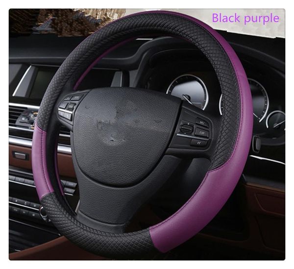 

37-38 cm diameter car parts steering wheel cover for f33 f36 f82 m4 e38 e65 series f32 e66 f01 f02 4