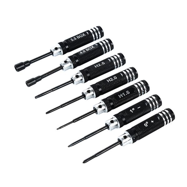 

7pcs/lot screwdriver set aircraft model screwdriver model tool car installation removal tools durable