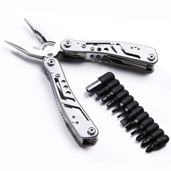 

edc multi tool with mini tools pliers swiss and multi-tool kit for outdoor survival tool camping equipment