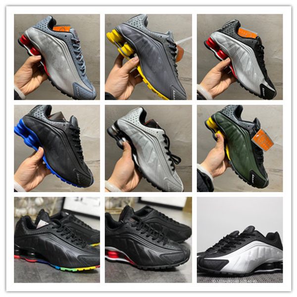

New Release Zapatos Hombre Shox outdoor Sport shoes R4 OG Avenue Deliver Current NZ R4 mens shoes size7-11