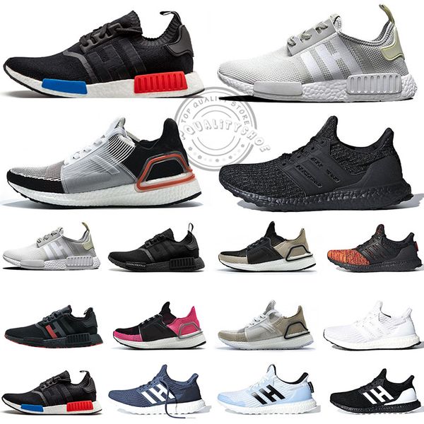 

Classic Ultra 4.0 5.0 nmd r1 Flats Running Shoes For Men Womens Core Black Oreo Primeknit breathable sneakers mens trainers Size 36-46