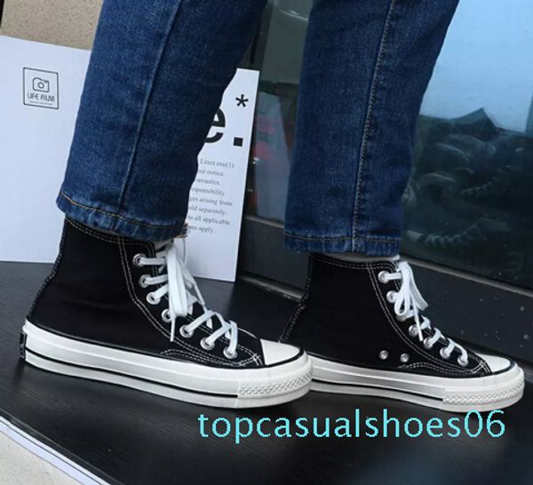 

aq6 2019 new star big size 35-45 casual shoes low stars classic canvas shoe men's women's canvas shoes t06, Black