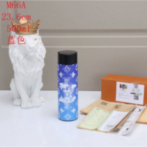 

500ml designer water bottle luxury water bottle with temperature display new tide 20062202x