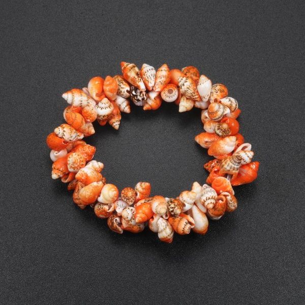 

чехи shell браслет природные раковины beads chain упругие браслеты браслеты ножные rope лето девушки праздник ювелирных подарков партии, Black
