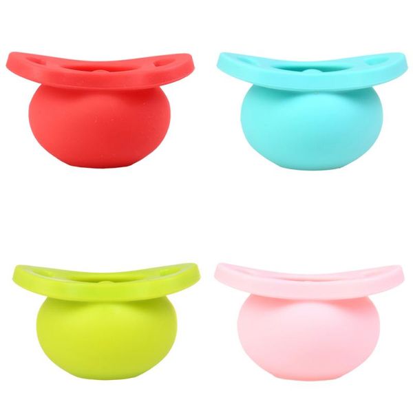 

baby silicone pacifier newborn molar nipple baby bite le retractable nipple