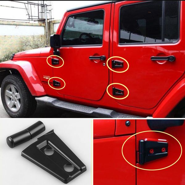 2019 Door Hinge Cover For Jeep Wrangler Jk Unlimited 4door