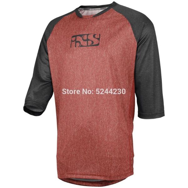 

2020 long sleeve moto mtb jersey dh motocross jersey mx downhill gb bike, Black;red