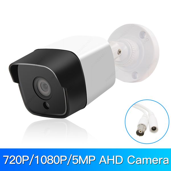 

720p / 1080p / 5mp камера ahd аналогового видеонаблюдения высокого разрешения инфракрасная камера ahd cctv камеры безопасности открытый