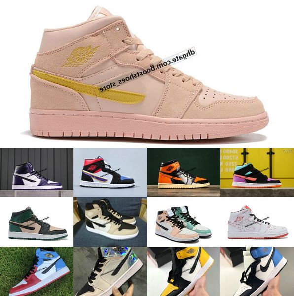 

og new color scotts x 1 shoes royal banned bred black white men 1s for resale designer shoes