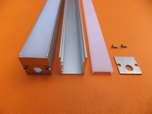 2 Meter pro Stück. Modernes, schlankes Aluminium-Einbauprofil für Decken- und Wand-LED-Linear-Montageleuchte, hergestellt in China