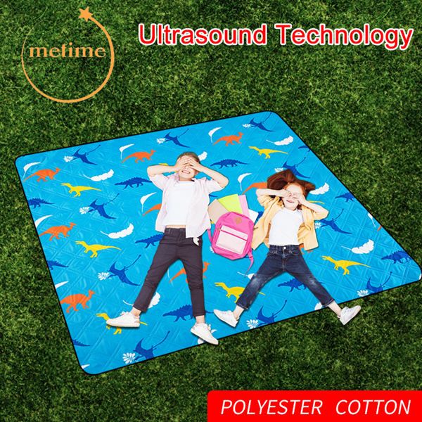 

200x150 polyetser mix cotton portable aluminium film waterproof outdoor beach pad or camping mat 200*150cm water and machine washable series