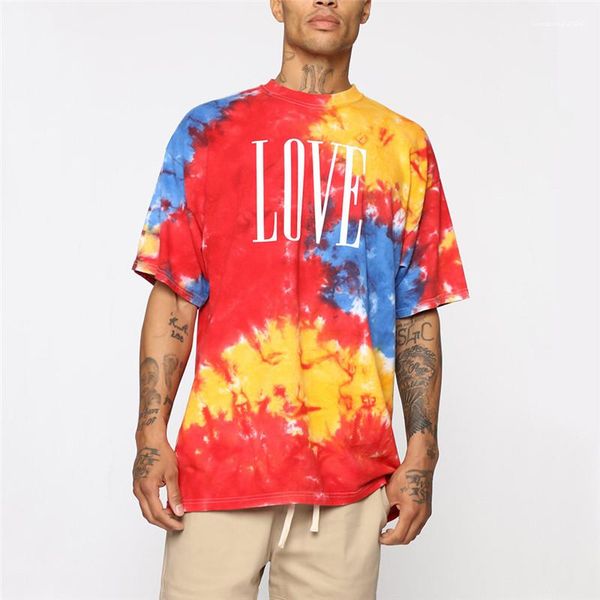 

tshirt fashion tie dyed letter printed short sleeve tees new arrival mens tshirts summer mens designer, White;black