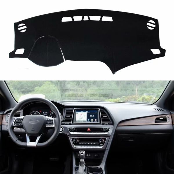 For Sonata 2015 Now Car Styling Covers Dashmat Dash Mat Sun Shade Dashboard Cover Capter 2016 2017 2018 2019 Truck Interiors Trucks Interior From