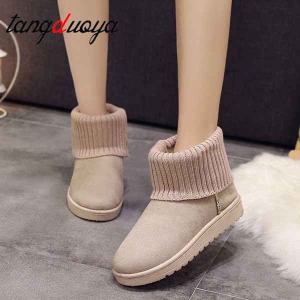 

australian style women snow boots winter boots warm women winter shoes, Black