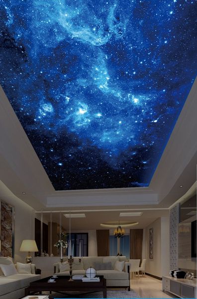 

custom p wallpaper mural beautiful starry sky mural background wall ceiling