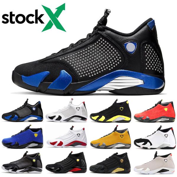 

stock x university gold 14 14s men basketball shoes candy cane varsity royal desert sand thunder xiv sports man trainers sneakers 7-12