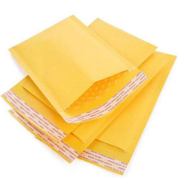 

110*150 мм крафт-бумага пузырь конверты сумки почтовики мягкий почтовый конверт с пузырьковой почтовой сумкой бизнес-поставки бесплатная дос