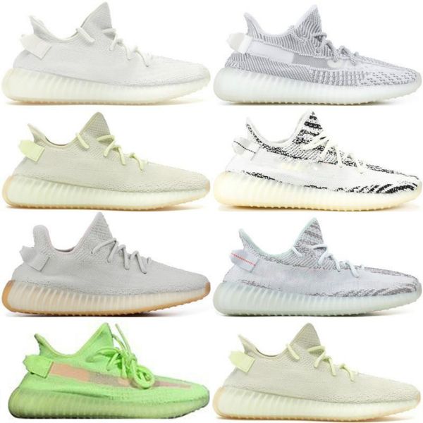 

men women kanye west running shoes yeshaya yeezreel yecheil butter sesame cloud white beluga 2.0 zebra designer sneakers sport shoe