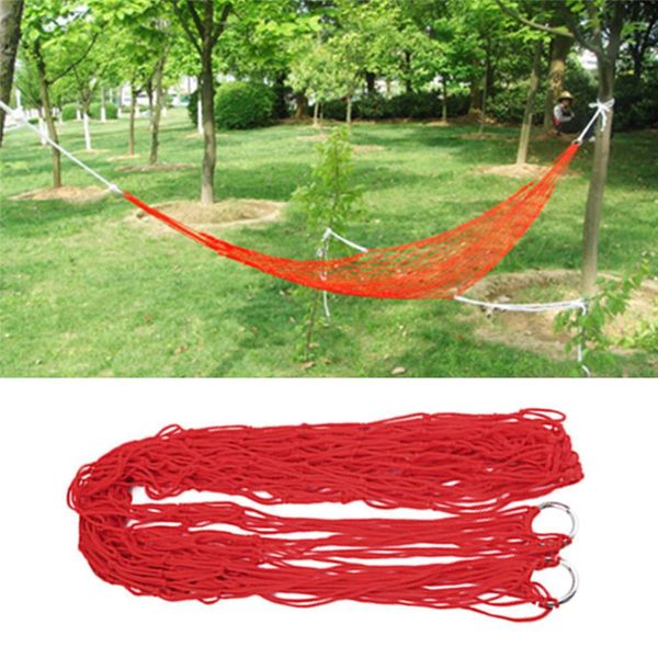 

reticular overstriking thickening nylon rope hammock children outdoor sport swing net strong and durable