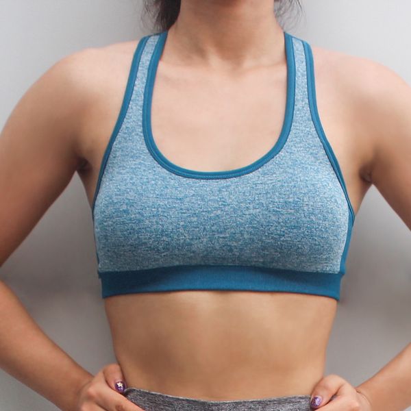 

women sports bra underwear breathable sports push up female gym sportwear fitness female perfect running yoga bra, White;black