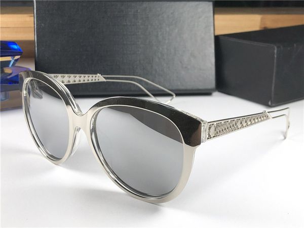 Luxuriöse, modische, beliebte Sonnenbrille, ama2 Cat-Eye-Rahmen, Top-Qualität, einfacher und großzügiger Stil, Schutzbrille mit Box