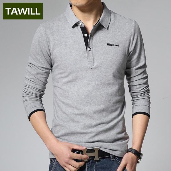 

fashion slim casual polo shirt men letter turn -down collar cotton long -sleeve men 's polo new arrival asian size  -5xl, White;black