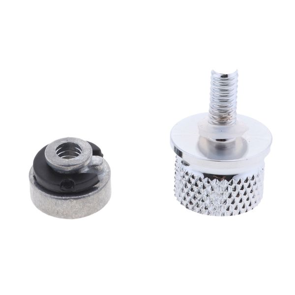 

motorcycle chrome aluminum solo seat nut bolt mount kit for harley