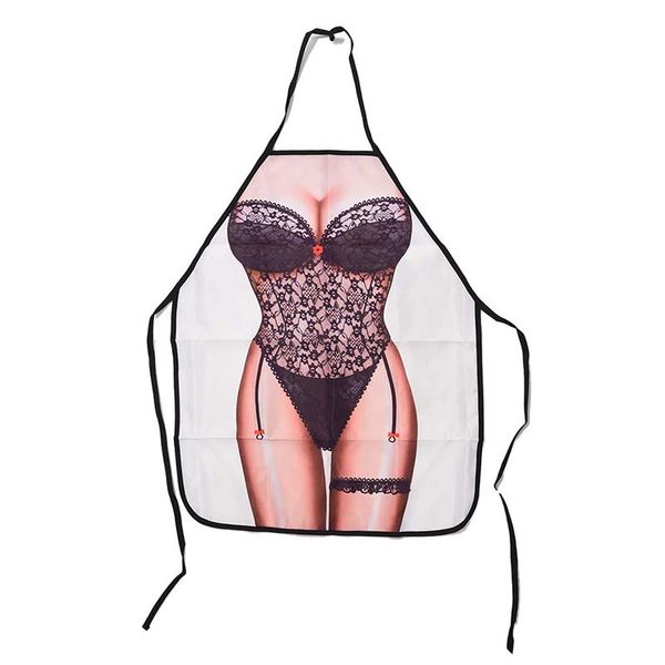 

novelty apron naked woman men kitchen cooking bbq party bar funny aprons