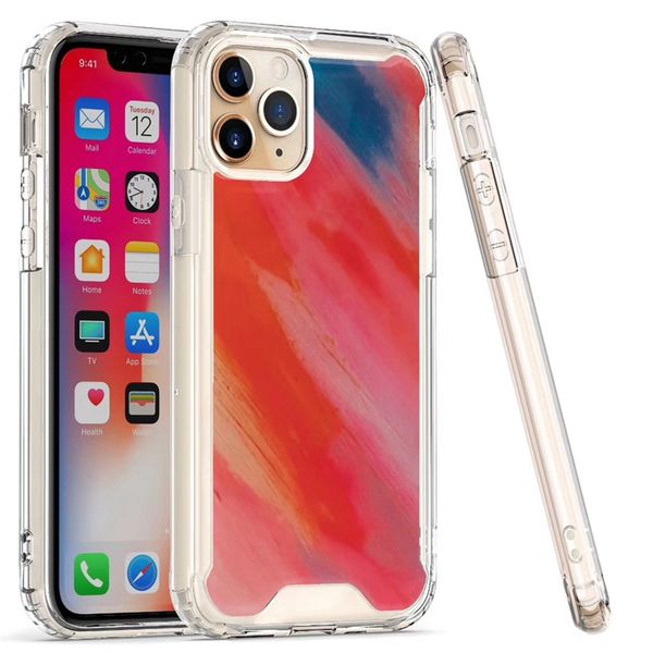 Casos de telefone de mármore transparente para iPhone 14 13 12 11 Pro máximo xr xs 6s 7 8 Samsung 14 A34 A54 A22 A13 5G Moto g Stylus/g Power/g Play 2022 2021 Cobertura de cola padrão