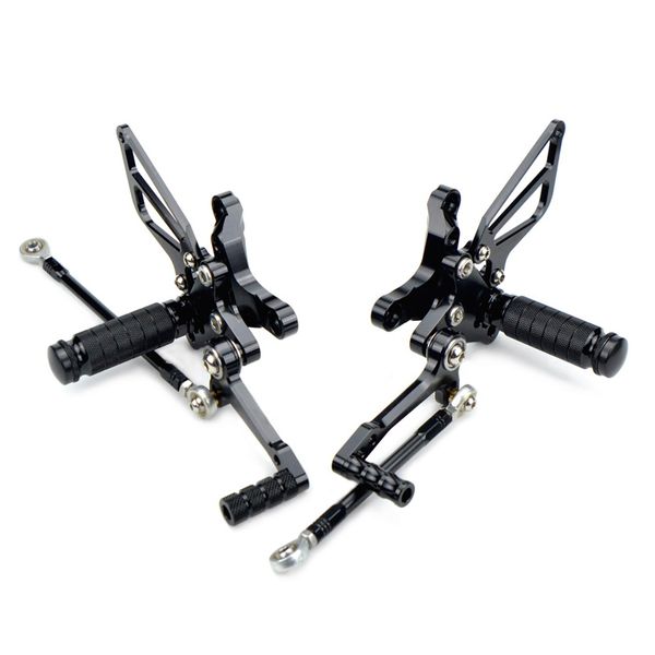 

for 1198 r s 2009 2010 2011 adjustable rear sets foot pegs rest footrest cnc footpegs motorcycle accessories parts