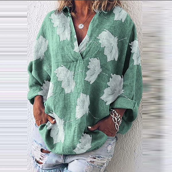 

fashion ladies hoodies women fashion casual v-neck polka dot shirt bubble long sleeve print streetwear clothing, Black