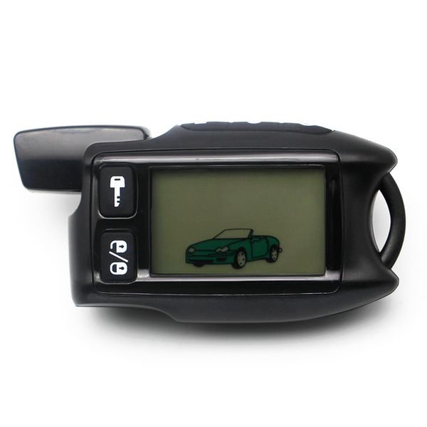 

9.5 lcd remote control key fob for russian version tomahawk 9.5 two way car alarm system tomahawk 9.9