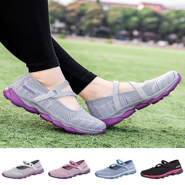 

дышащая повседневная обувь мамы комфортных сеток легкой обувь открытого фитнес походный