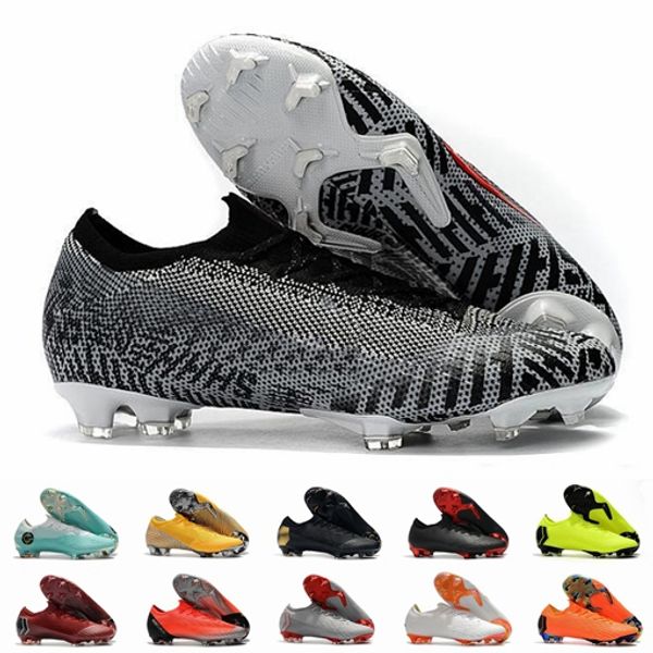 

low ankle mercurial superfly vi soccer cleats 360 elite fg kj 6 xii 12 cr7 se ronaldo neymar mens boys football shoes boots