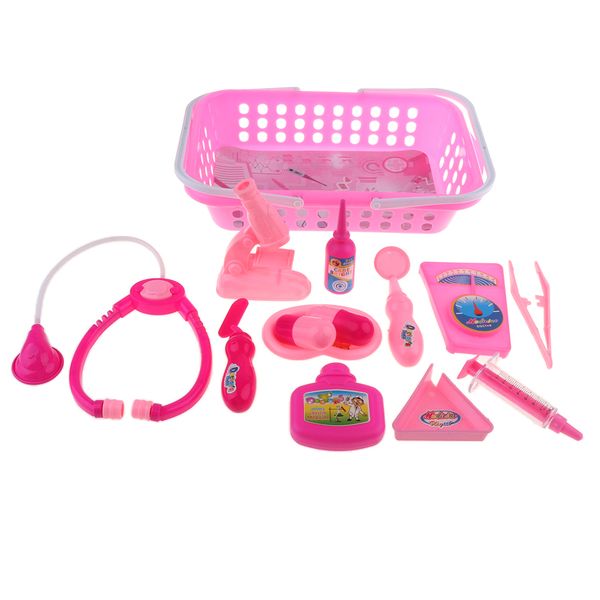 

kids doctor suitcase w/ nurse accessories role playing toy for girls boys