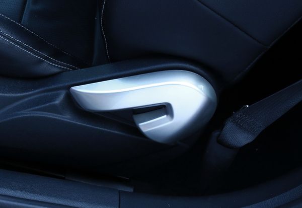 

for ford mustang 2015 2016 2017 abs plastic interior car seat adjustment backrest cover trim 2pcs car styling