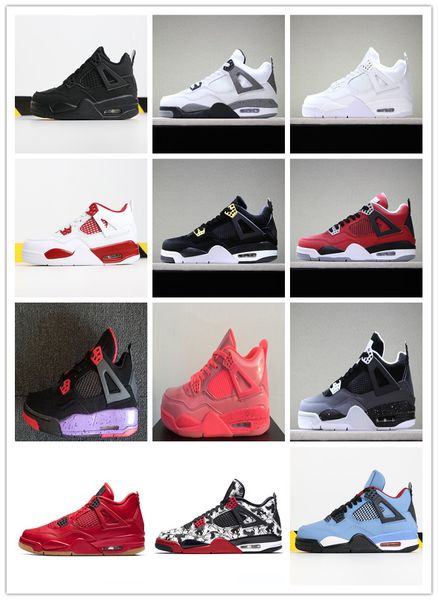 

4s women basketball shoes royalty toro bravo pure money punch fear black cat alternate tattoo women sports sneakers size 36-40