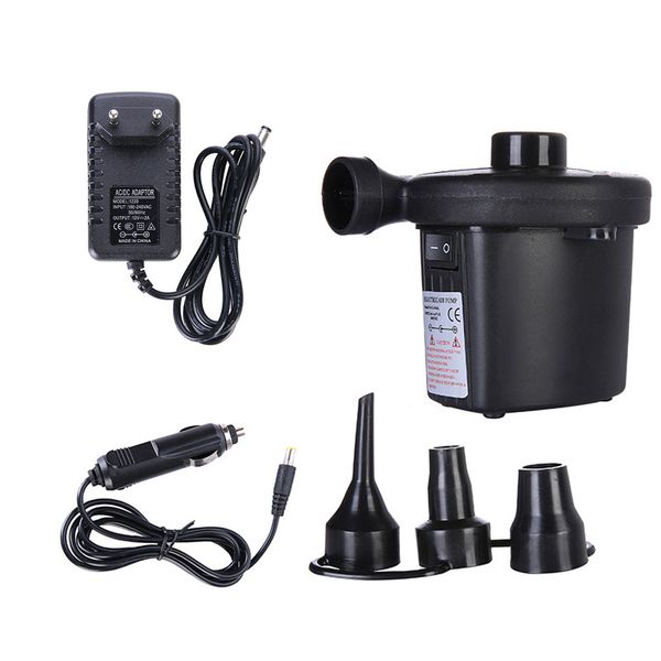 

wupp car inflatable pump electric air pump 12v car boat electric blower eu us uk plug drop shipping