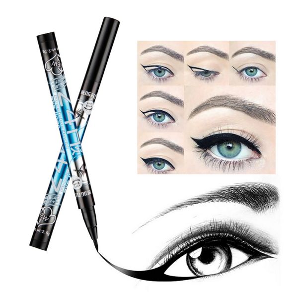 

women waterproof black liquid eyeliner pen make up beauty black eye liner pencil cosmetics sale