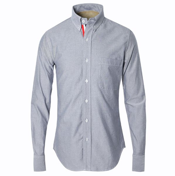 

cloth men's wear weaving belt doorman simple male oxford spinning shirt brand literature and art male shirt, White;black