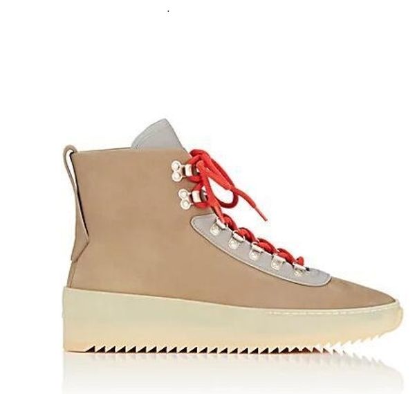 

2019 мужская обувь дизайнерские воздуха страх божий 1 человек обувь туман сапоги light bone черный парус мужчины сапоги r14