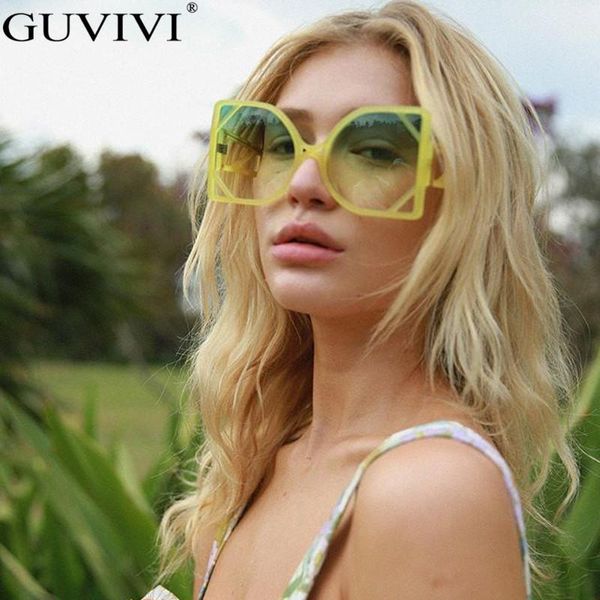 

square oversized sunglasses women 2020 steampunk vintage sunglasses fashion retro sunglasses men gradient eyewear punk ladies dkwki