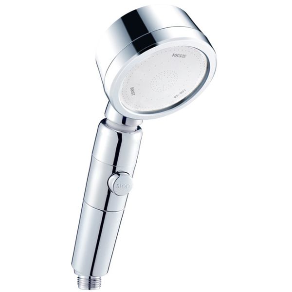 

360 degree rotation pressurized water saving shower head handheld or spray fixed rotatable type round shower heads